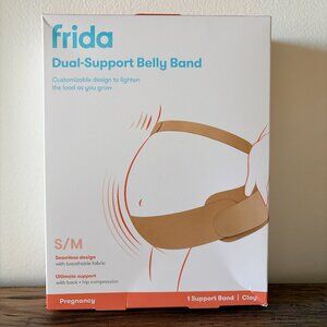 Frida Mom Dual Support Pregnancy Belly Band Maternity S/M Adjustable Lightweight